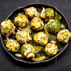 Veg Ball In Garlic Sauce