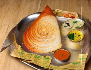 Schezwan Butter Plain Dosa