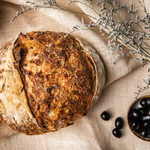 Olive jalapeno sourdough