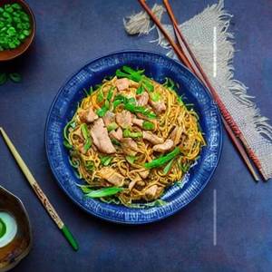 Chicken Singapore Style Noodles