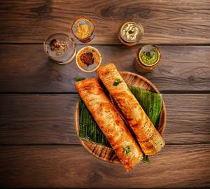 Ghee dosa (No onion or garlic)