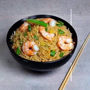 Prawns Singapore Fried Rice