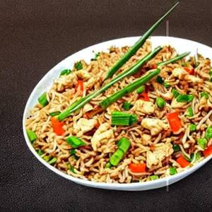 Minced Chicken Crispy Rice