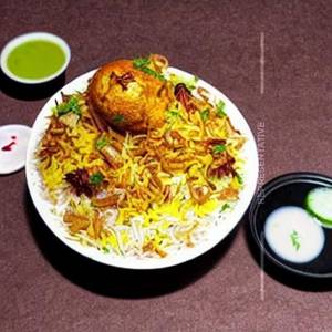Anda (Egg) Biryani Small