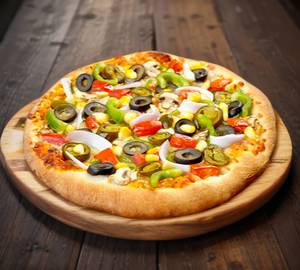 Mushroom cheese pizza