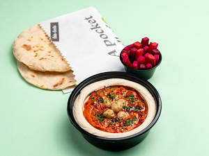 Hummus With Spicy Red Peppers (150g) - Dairy Free