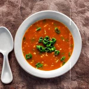 Tomato Egg Drop Soup