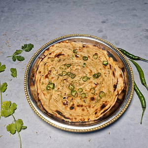 Mirchi Paratha Green