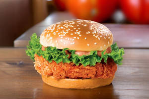 Crunchy Tandoori Burger
