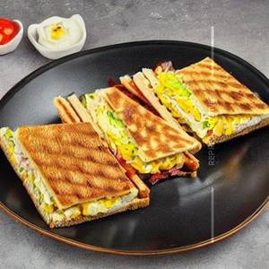 Toast Omelette Sandwich