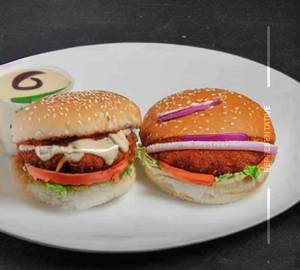 Desi Aloo Tikki Burger