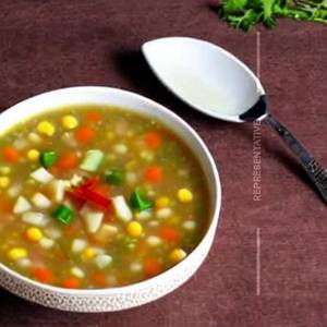 Vegetable Sweet Corn Soup
