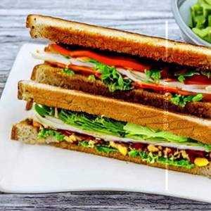 Jain Veg Sandwich Grilled