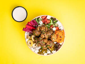 Grilled Mushroom Bowl - Gluten Free, Keto Friendly