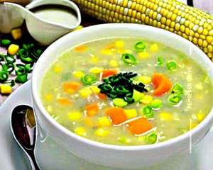 Veg Sweet Corn Soup