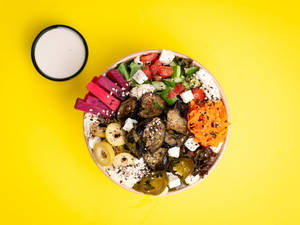 Grilled Eggplant Bowl - Gluten Free, Keto Friendly