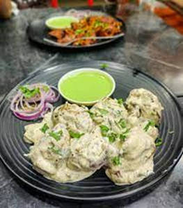 Chicken Afghani Momos