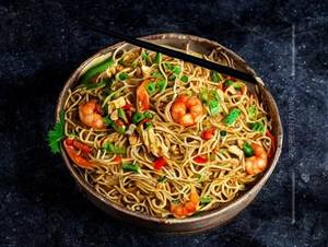 Prawns Hakka Noodles