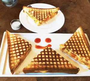 Mixed Veg Grilled Sandwich
