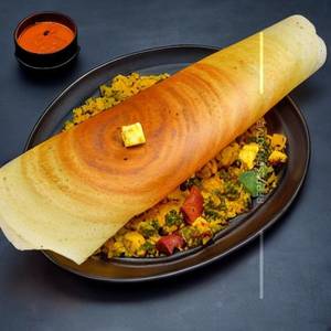 Chilli Cheese Paneer Burji Dosa