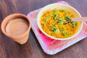 Poha + Chai