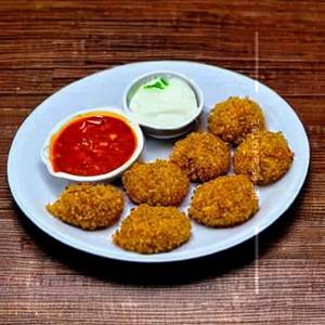 Crumble fried veg momo