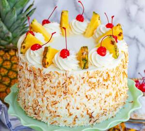 Hawaiian pineapple cake
