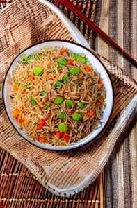 Schezwan Veg Fried Rice