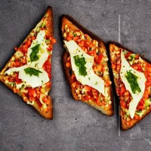 Tomato Cheese Toast
