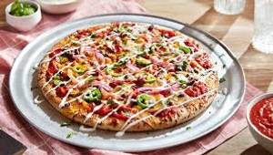 Paneer cheese pizza