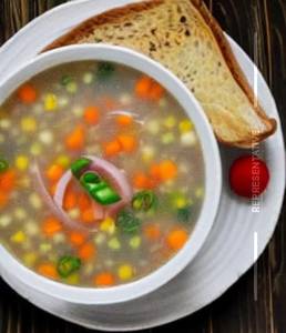 Veg Sweet Corn Soup