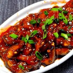 Fried Mushroom In Sweet Chilli Sauce