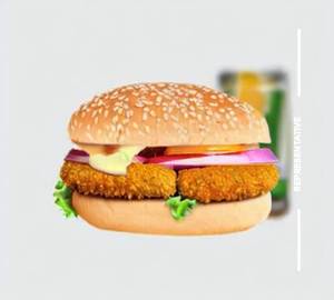 Makhani Aloo Tikki Burger