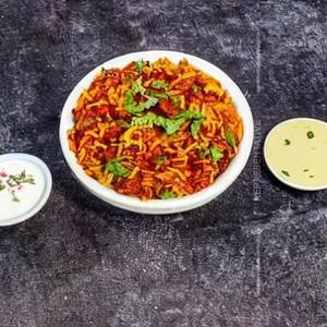 Egg Chilli Schezwan Chopper Rice