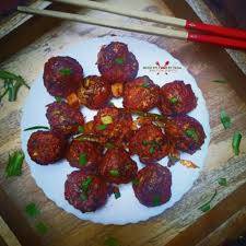 Veg ball manchurian