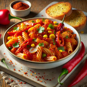 Peri Peri Veg Pasta