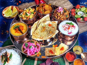 Bharatpuriya Thali