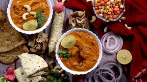 Aloo Kaju Special Thali