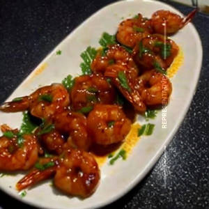 Prawns In  Hot Garlic Sauce
