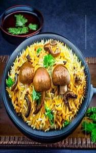 Mushroom Biryani