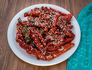 Honey Chilli Potato