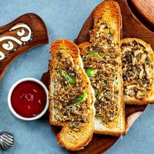 Mushroom Cheese Toast