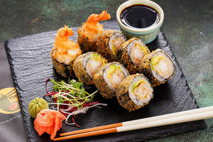 Osaka Fried Sushi Roll