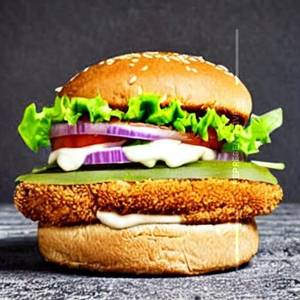 Chicken burger