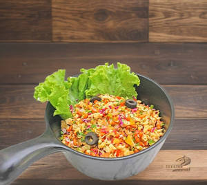 Egg Bhurji Salad