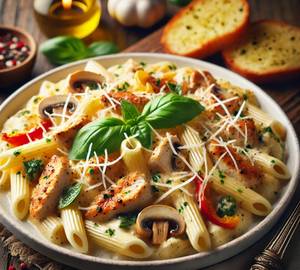 Cream Chicken Pasta