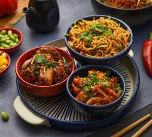 Prawns In Black Bean Sauce Combo