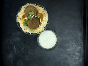 Mughlai Kebab Rice Bowl & Raita