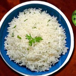 Plain rice