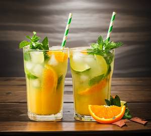 Orange mojito